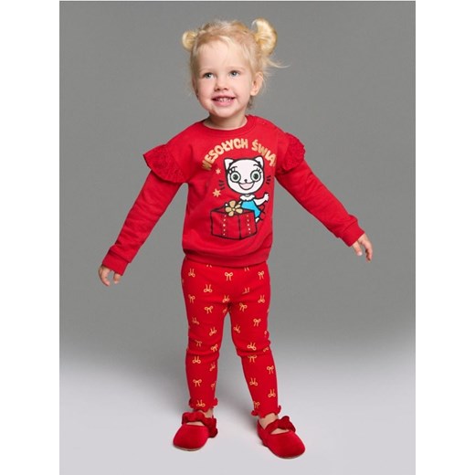 Sinsay - Bluza Kicia Kocia - czerwony ze sklepu Sinsay w kategorii Bluzy i swetry - zdjęcie 186557957