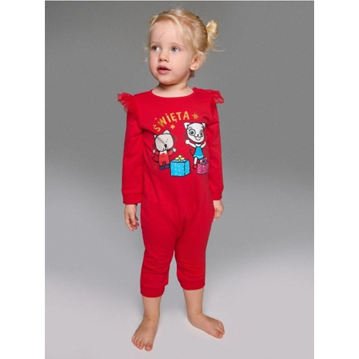 Sinsay - Pajacyk Kicia Kocia - czerwony ze sklepu Sinsay w kategorii Odzież dla niemowląt - zdjęcie 186558076