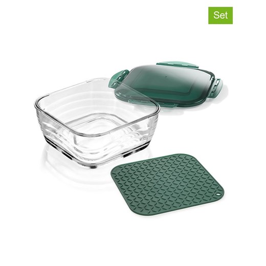 Genius 2-częściowy zestaw &quot;Nicer Dicer Chef&quot; w kolorze zielonym - 2,8 l ze sklepu Limango Polska w kategorii Akcesoria kuchenne - zdjęcie 186559766