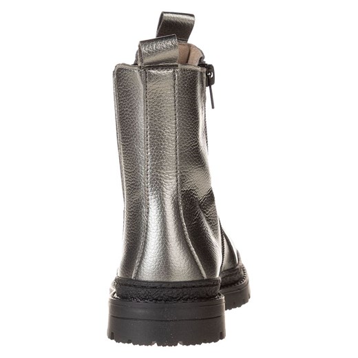 lamino Skórzane sztyblety w kolorze kremowym Lamino 30 okazja Limango Polska