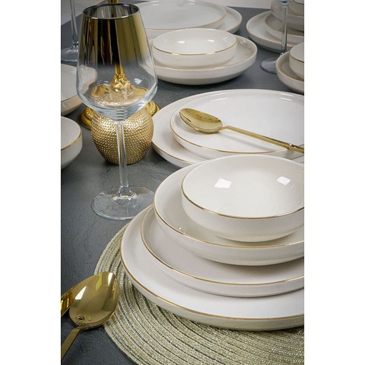 Hermia 24-częściowy zestaw w kolorze złoto-białym Hermia onesize wyprzedaż Limango Polska