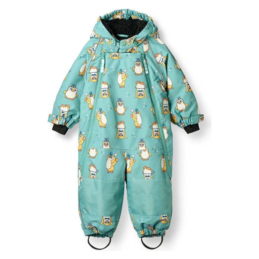 Småfolk Kombinezon zimowy w kolorze turkusowym ze sklepu Limango Polska w kategorii Kombinezony i kurtki - zdjęcie 186560996