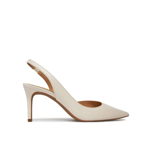 Szpilki MICHAEL Michael Kors Alina Flex Sling Pump 40R4HNMP1L Écru ze sklepu eobuwie.pl w kategorii Czółenka - zdjęcie 186561826