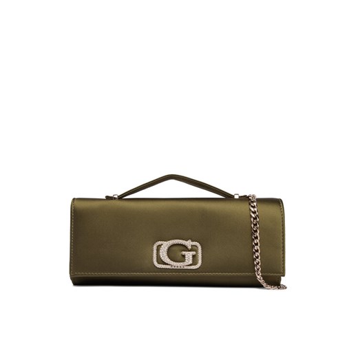 Torebka Guess Zalina Mini HWSG93 50720 Zielony ze sklepu eobuwie.pl w kategorii Kopertówki - zdjęcie 186561845