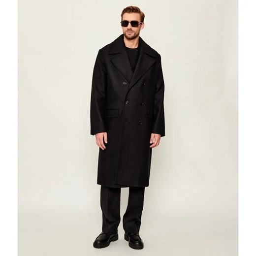All Saints Wełniany płaszcz CURRAN ze sklepu Gomez Fashion Store w kategorii Płaszcze męskie - zdjęcie 186564167