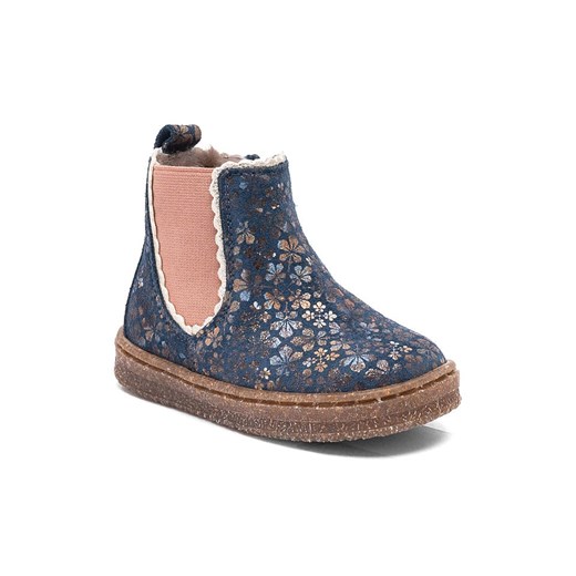 bisgaard Skórzane buty &quot;Siggi&quot; w kolorze niebiesko-jasnoróżowym do Bisgaard 28 okazyjna cena Limango Polska