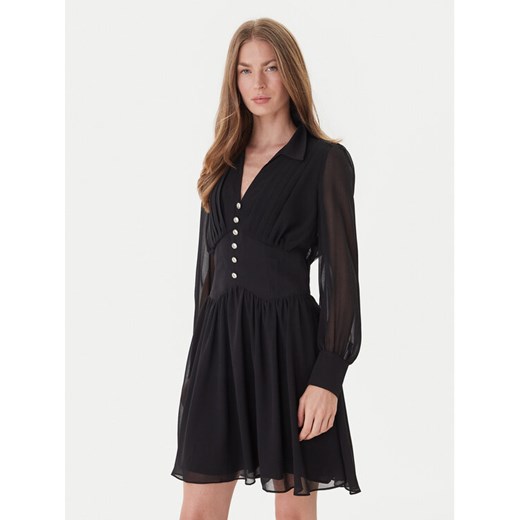 Morgan Sukienka codzienna 251-ROPLIS Czarny Loose Fit ze sklepu MODIVO w kategorii Sukienki - zdjęcie 186564817