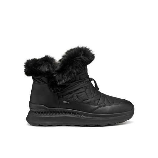 Trzewiki Geox D Spherica Actif X2 D46WPB 0FU85 C9999 Czarny ze sklepu eobuwie.pl w kategorii Botki - zdjęcie 186566569