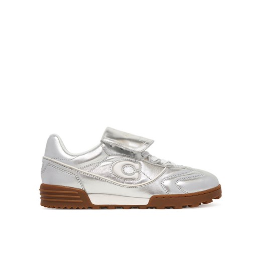 Sneakersy Coach Match CCI44 Srebrny ze sklepu eobuwie.pl w kategorii Buty sportowe damskie - zdjęcie 186566609