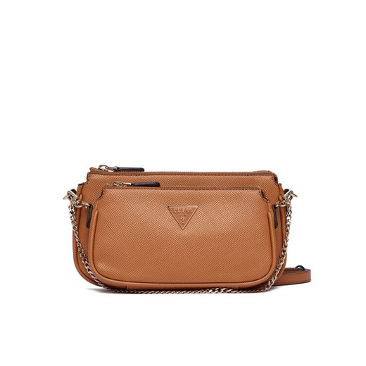 Torebka Guess Noelle II Mini HWZG96 72710 Brązowy ze sklepu eobuwie.pl w kategorii Listonoszki - zdjęcie 186566646