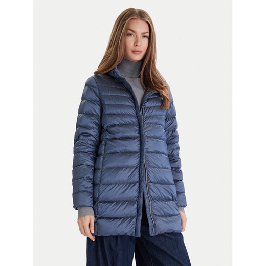 Geox Płaszcz zimowy Jaysen W4625D T3154 F4624 Granatowy Regular Fit ze sklepu MODIVO w kategorii Płaszcze damskie - zdjęcie 186567357