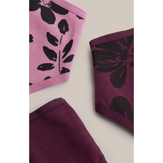 Esotiq 3-pack bawełniane figi damskie Mia-Mia 42267-K004, Kolor fioletowo-różowy, Rozmiar S, Esotiq ze sklepu Primodo w kategorii Majtki damskie - zdjęcie 186568088