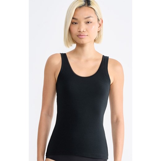Sloggi tank top Pure Comfort 10222350-0004, Kolor czarny, Rozmiar L, Sloggi ze sklepu Primodo w kategorii Podkoszulki i halki - zdjęcie 186568229