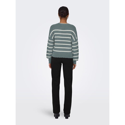 ONLY Sweter w kolorze niebiesko-białym S okazyjna cena Limango Polska