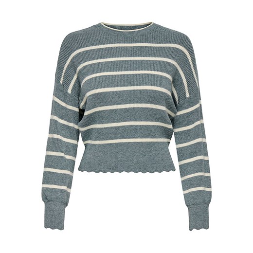 ONLY Sweter w kolorze niebiesko-białym M okazja Limango Polska
