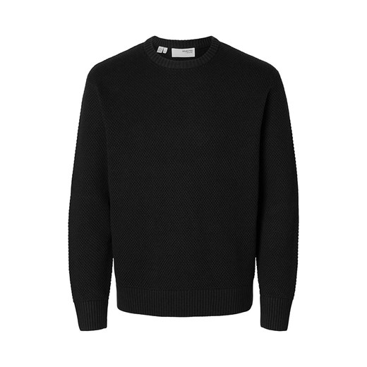 SELECTED HOMME Golf &quot;Henny&quot; w kolorze czarnym ze sklepu Limango Polska w kategorii Swetry męskie - zdjęcie 186568507