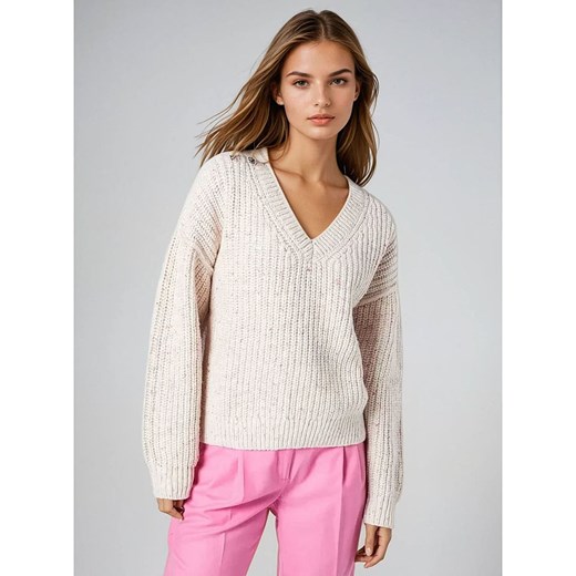 Weekday Sweter w kolorze białym ze sklepu Limango Polska w kategorii Swetry damskie - zdjęcie 186568645