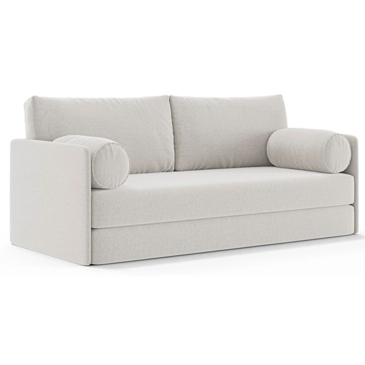Gładka sofa rozkładana z poduszkami - 32 kolory A1-T64 ze sklepu Edinos.pl w kategorii Sofy i kanapy - zdjęcie 186569177