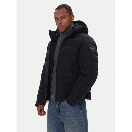 Napapijri Kurtka zimowa A-Terez NP0A88TG Czarny Regular Fit ze sklepu MODIVO w kategorii Kurtki męskie - zdjęcie 186569896