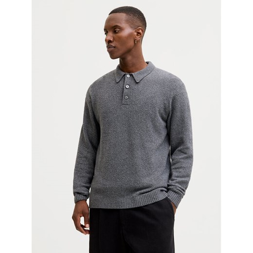 Jack & Jones Sweter Maverick 12286144 Szary Regular Fit ze sklepu MODIVO w kategorii Swetry męskie - zdjęcie 186569906