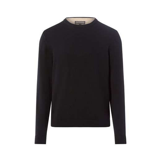 Finshley & Harding Sweter z zawartością kaszmiru Mężczyźni Bawełna czarny Finshley & Harding XL okazja vangraaf