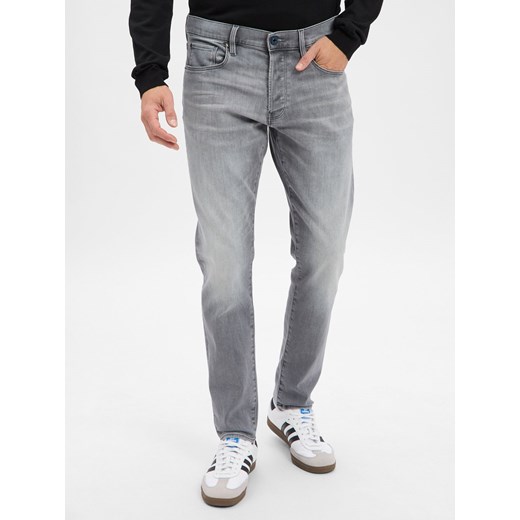 G-Star RAW Dżinsy Mężczyźni Bawełna jasny szary jednolity ze sklepu vangraaf w kategorii Jeansy damskie - zdjęcie 186570496