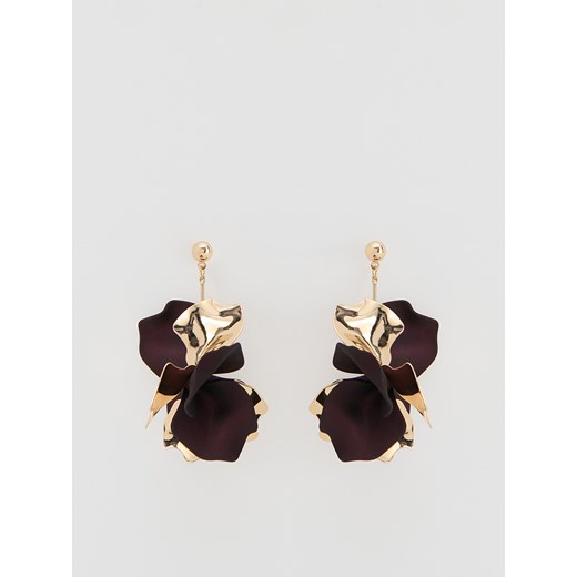 Reserved - Wiszące kolczyki - ciemnofioletowy ze sklepu Reserved w kategorii Kolczyki - zdjęcie 186571378