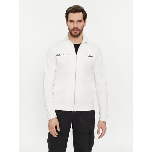 Aeronautica Militare Bluza 241FE1860F537 Biały Regular Fit ze sklepu MODIVO w kategorii Bluzy męskie - zdjęcie 186571907