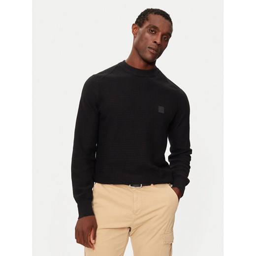 Boss Sweter Anion_S 50527584 Czarny Regular Fit ze sklepu MODIVO w kategorii Swetry męskie - zdjęcie 186571936
