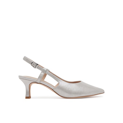 Czółenka Caprice 9-29601-44 Srebrny ze sklepu eobuwie.pl w kategorii Sandały damskie - zdjęcie 186571969