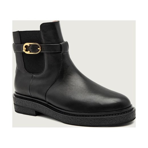 Coccinelle Skórzane botki C-Saddle VINTAGE ze sklepu Gomez Fashion Store w kategorii Botki - zdjęcie 186573828