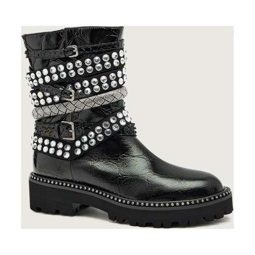 Kurt Geiger Skórzane botki MULTI STRAP ze sklepu Gomez Fashion Store w kategorii Botki - zdjęcie 186573836