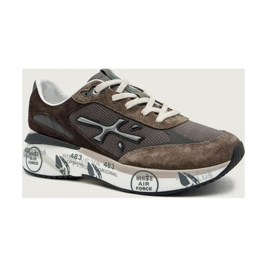 Premiata Sneakersy MOERUN | z dodatkiem skóry ze sklepu Gomez Fashion Store w kategorii Buty sportowe męskie - zdjęcie 186573839