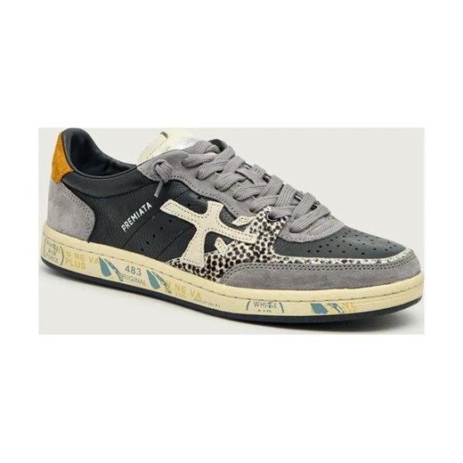 Premiata Sneakersy BSKT CLAY 7624 | z dodatkiem skóry ze sklepu Gomez Fashion Store w kategorii Buty sportowe męskie - zdjęcie 186573846