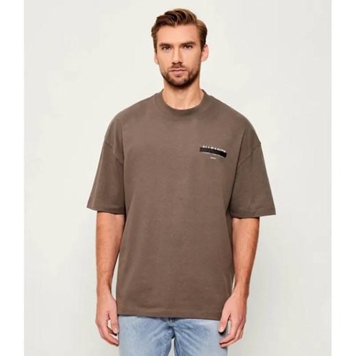 All Saints T-shirt REDACT | Oversize fit ze sklepu Gomez Fashion Store w kategorii T-shirty męskie - zdjęcie 186573927