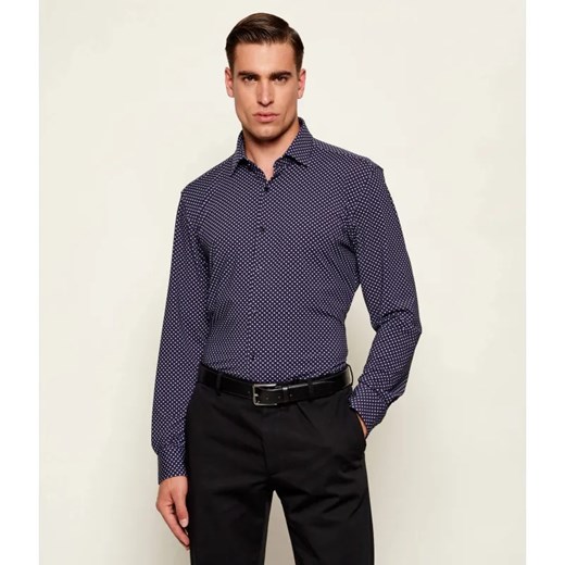 HUGO Koszula Kenno | Slim Fit | stretch ze sklepu Gomez Fashion Store w kategorii Koszule męskie - zdjęcie 186573965