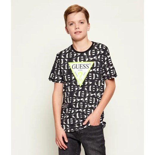Guess T-shirt | Regular Fit ze sklepu Gomez Fashion Store w kategorii T-shirty chłopięce - zdjęcie 186574707