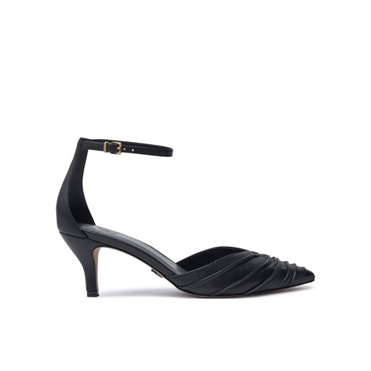 Czółenka DKNY Vanda Ankle K3432119 Czarny ze sklepu eobuwie.pl w kategorii Sandały damskie - zdjęcie 186576146