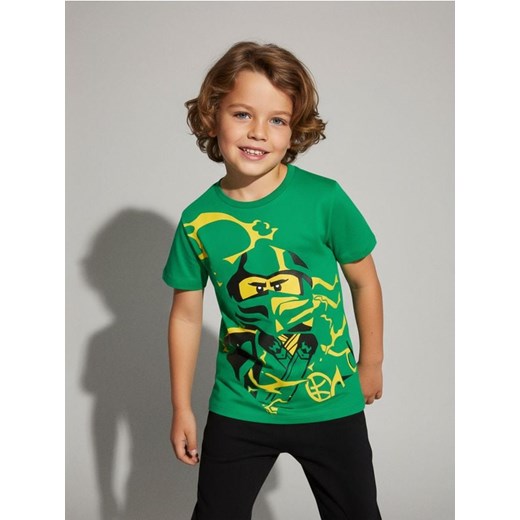 Sinsay - Koszulka Lego Ninjago - zielony Sinsay 122 (6-7 l) Sinsay
