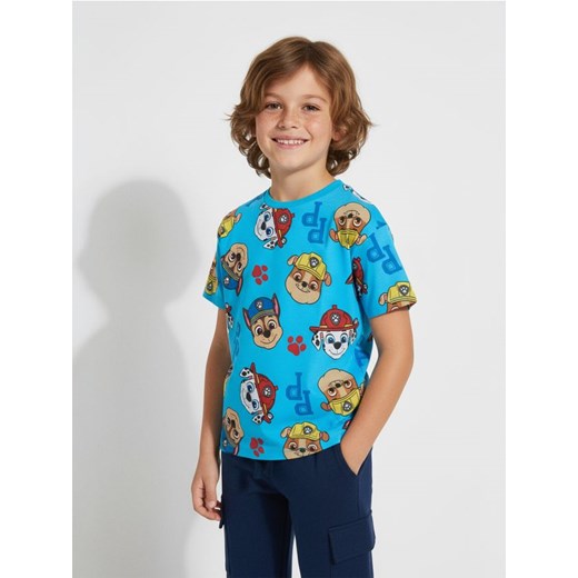 Sinsay - Bawełniana koszulka ze wzorkiem Paw Patrol - wielobarwny ze sklepu Sinsay w kategorii T-shirty chłopięce - zdjęcie 186578659