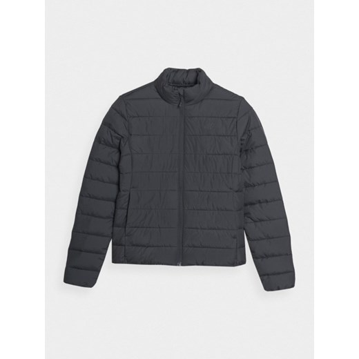 Damska kurtka puchowa pikowana 4F 4FWSS25TDJAF533 - czarna ze sklepu Sportstylestory.com w kategorii Kurtki damskie - zdjęcie 186579716