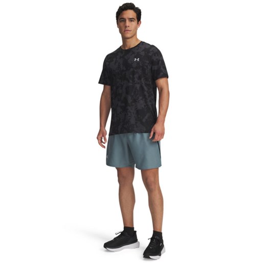 Męskie spodenki do biegania Under Armour UA Launch 7\'\' Short - niebieskie ze sklepu Sportstylestory.com w kategorii Spodenki męskie - zdjęcie 186579867