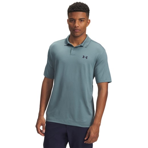Męska koszulka polo Under Armour UA Matchplay Polo - niebieska ze sklepu Sportstylestory.com w kategorii T-shirty męskie - zdjęcie 186579909