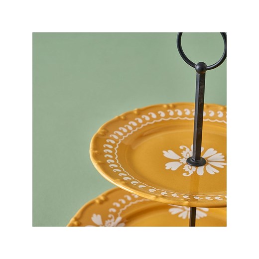 BELLA MAISON Etażerka w kolorze żółtym - Ø 25 cm Bella Maison onesize okazja Limango Polska