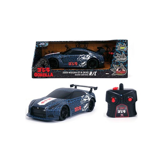 Dickie Toys Samochód zdalnie sterowany &quot;Godzilla 2009 Nissan GT-R&quot; - 6+ ze sklepu Limango Polska w kategorii Zabawki - zdjęcie 186580989