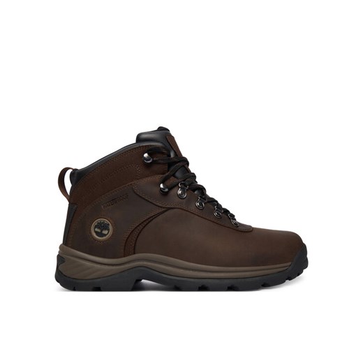 Trapery Timberland Flume Mid Wp TB1181282421 Brązowy ze sklepu eobuwie.pl w kategorii Buty zimowe męskie - zdjęcie 186581138
