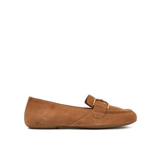 Loafersy Geox D45MUJ-00021-C6610 Brązowy ze sklepu eobuwie.pl w kategorii Lordsy damskie - zdjęcie 186581155