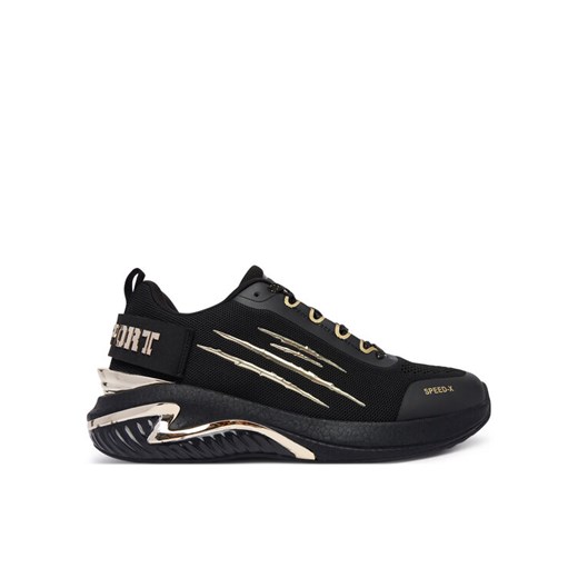 Sneakersy Plein Sport FAES USC0779 STE003N Czarny ze sklepu eobuwie.pl w kategorii Buty sportowe męskie - zdjęcie 186581179