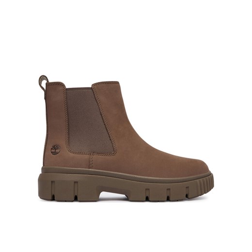 Sztyblety Timberland Greyfield TB0A2FK2EM51 Brązowy ze sklepu eobuwie.pl w kategorii Botki - zdjęcie 186581185