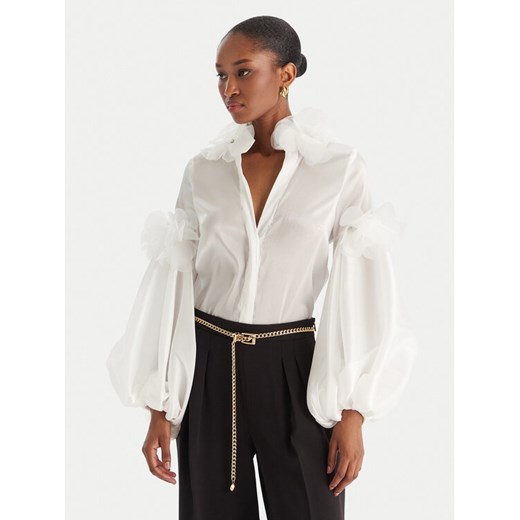 Babylon Koszula S00303 Biały Regular Fit ze sklepu MODIVO w kategorii Koszule damskie - zdjęcie 186582488